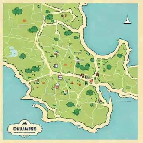 Map Of Foulness Island