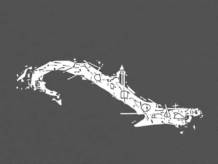 Map Of Havana Cuba