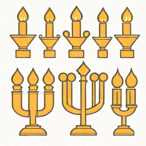 Menorahs For Little Girls