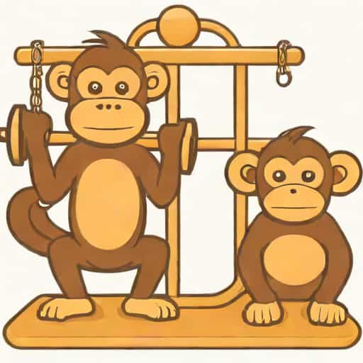 My Gym Partner'S A Monkey