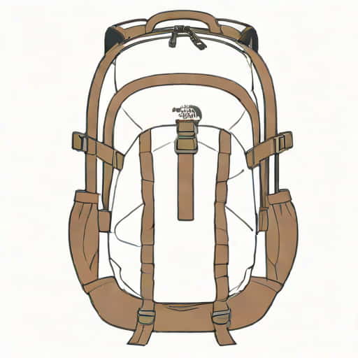 North Face Jester Backpack White