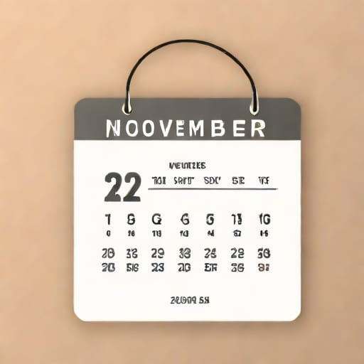November 2024 Calendar Editable