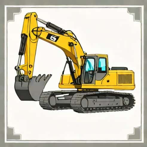Old Excavator For Sale