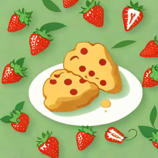 Olive And June Strawberry Scone