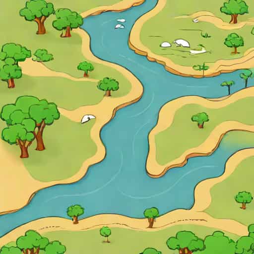 One Tributary Of The Thukela River Is