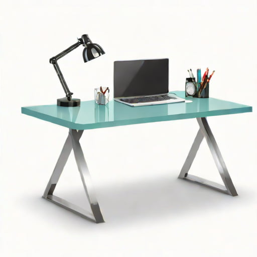 Onespace Ultramodern Glass Desk