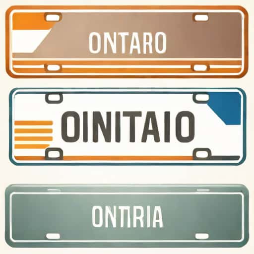 Ontario License Plate Renewal