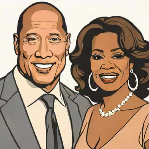 Oprah Winfrey Dwayne Johnson