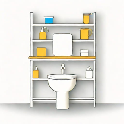 Over The Toilet Shelving