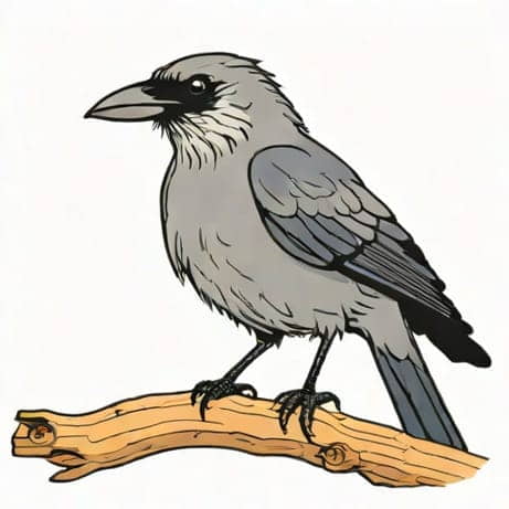 Picture Of A Jackdaw Bird