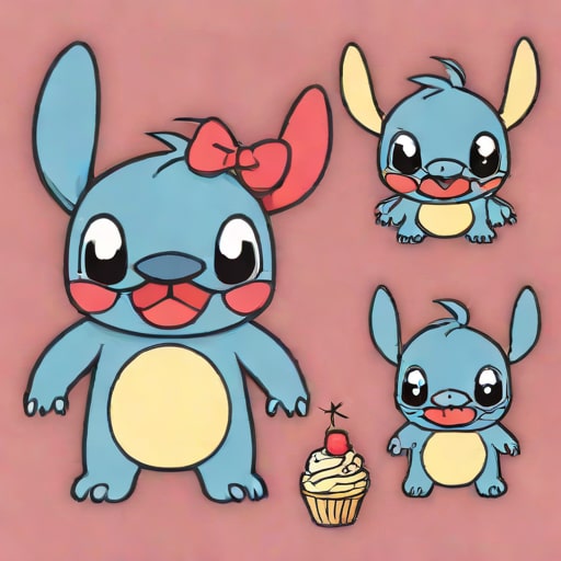 Pictures Of Stitch And Scrump