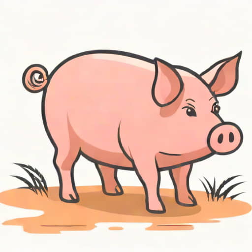 Pig From Back At The Barnyard