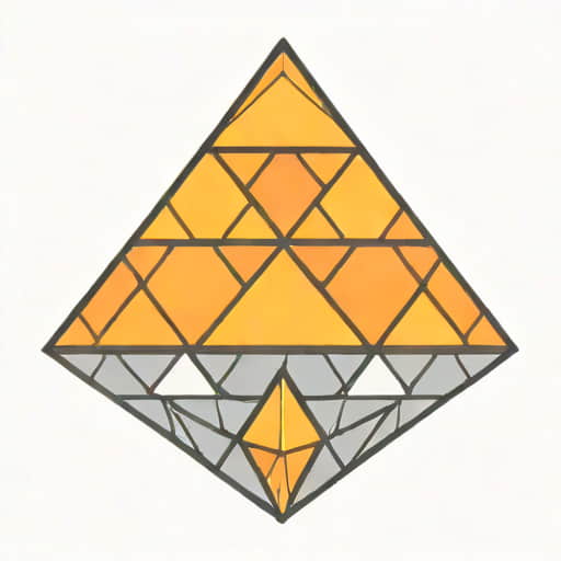 Piramide Heptagonal Para Armar
