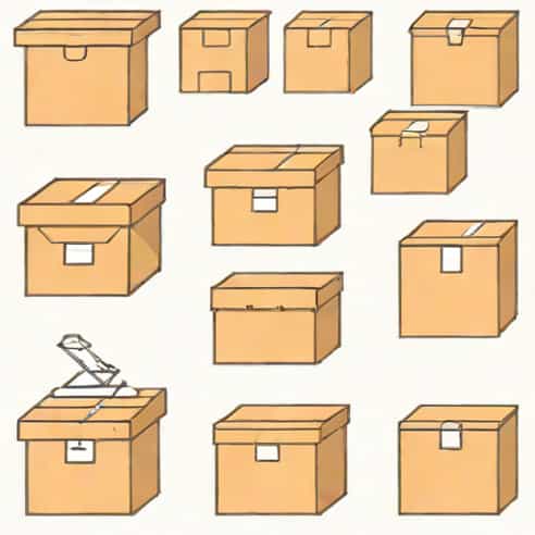 Post Office Mailing Boxes