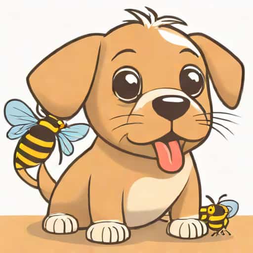 Puppy Stung By Bee In Mouth
