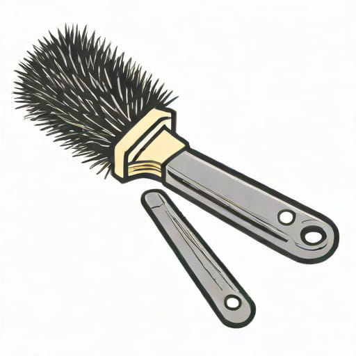 Quik Lok Bristle Brush Attachment