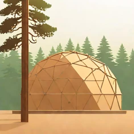 Redwood Outdoors Geodesic Dome