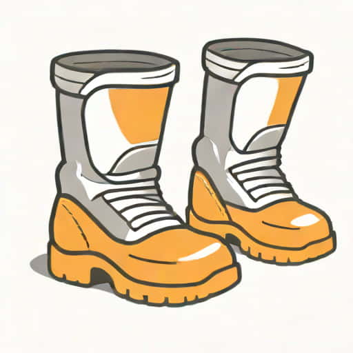 Reflective Overreach Boots