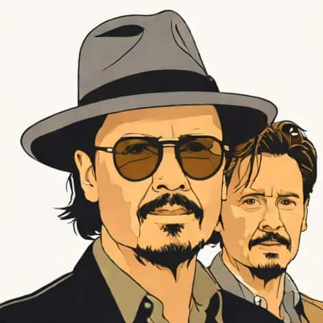 Ricky Gervais Johnny Depp