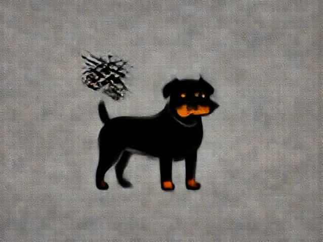 Rottweiler Stung By Bee