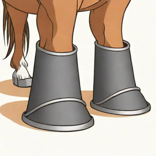 Rubber Overreach Boots For Horses