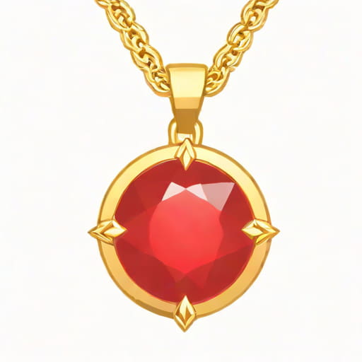 Ruby Pendant Of Beguiling