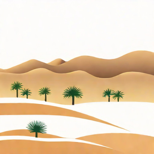 Saudi Arabian Desert Snowfall