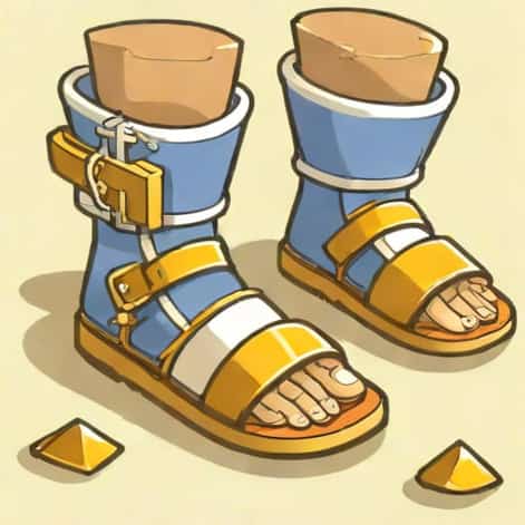 Shining Force 2 Chirrup Sandals