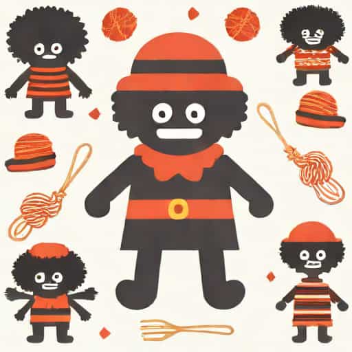 Simple Golliwog Knitting Pattern Free