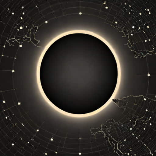 Solar Eclipse Visibility Map