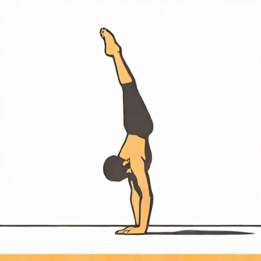 Someone Doing A Handstand