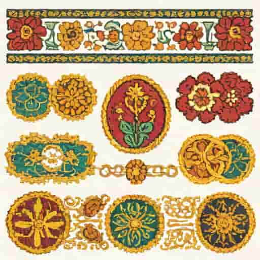 Stitches Used In Kathiawar Embroidery