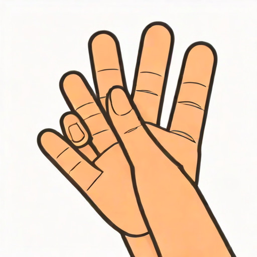 Super Glued Fingers Together