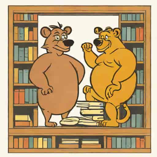 Timon And Pumbaa Library Brouhaha