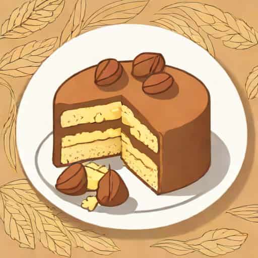 Torta Con Farina Di Castagne