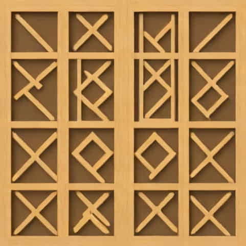 Traditional Japanese Wooden Fretwork