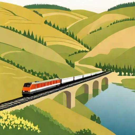 Train From Porto To Douro Valley