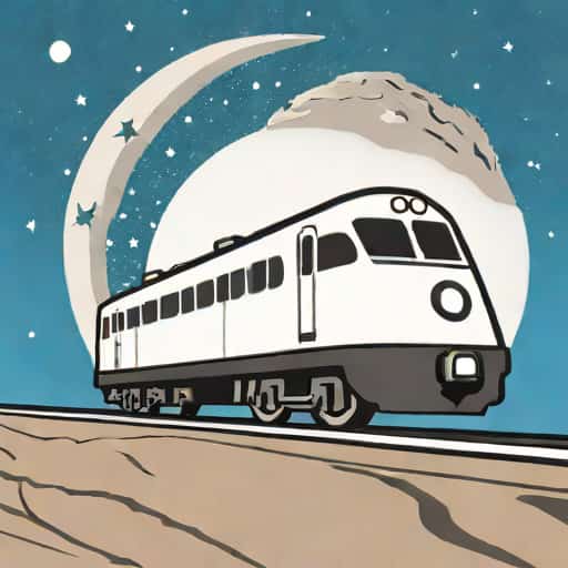 Train On Moon Northrop Grumman
