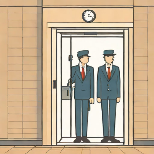 Two Scotsmen In An Elevator