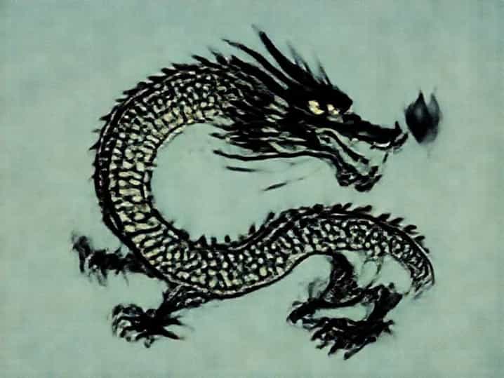 Ukiyoe Punk Amazing Dragon