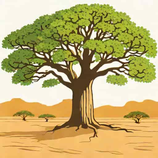 Under The Shade Of The Baobab Tree