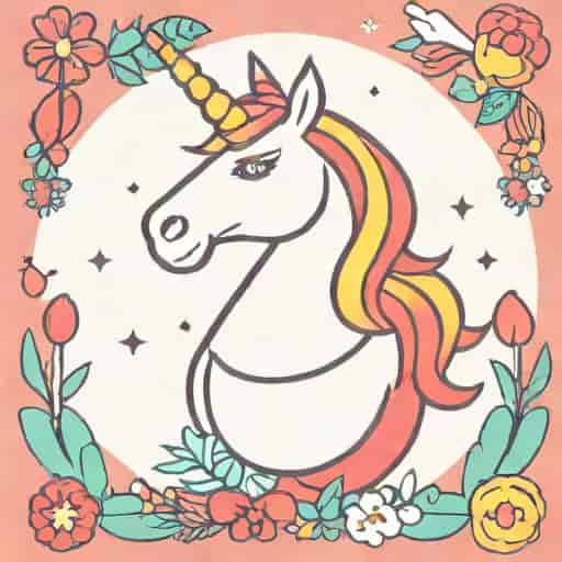 Unicorn Invitation Template Editable Free