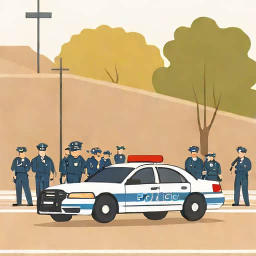 Utah Police Procession