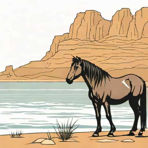 V1 Percheron Wild Horse Islands