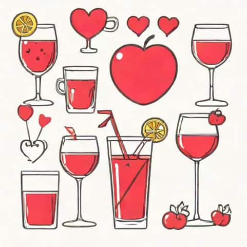Valentine Day Drinks Non Alcoholic