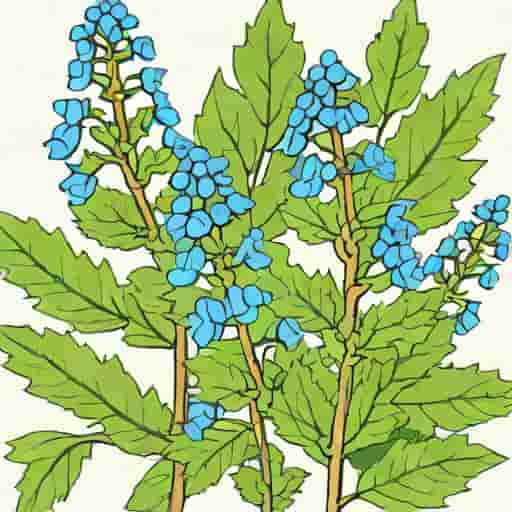Variegata Siberian Bugloss