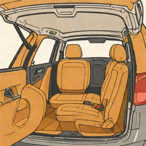 Vauxhall Corsa Back Seat Jammed