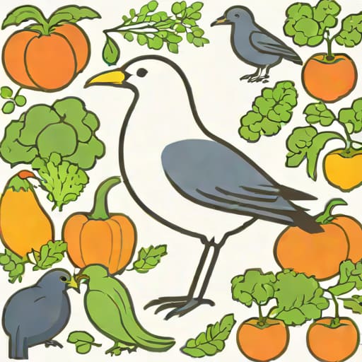 Vegetable Or Flightless Bird
