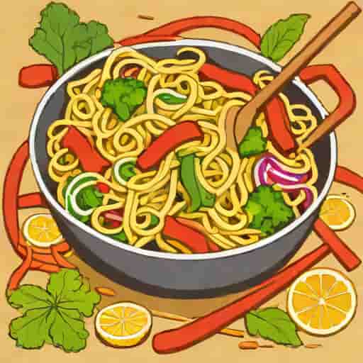 Vegetable Stir Fry Noodles