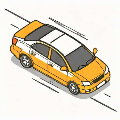 Vehicle Involved In A Sideswipe Collision